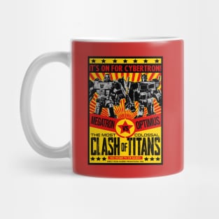 TRANSFORMERS FIGHT POSTER Mug